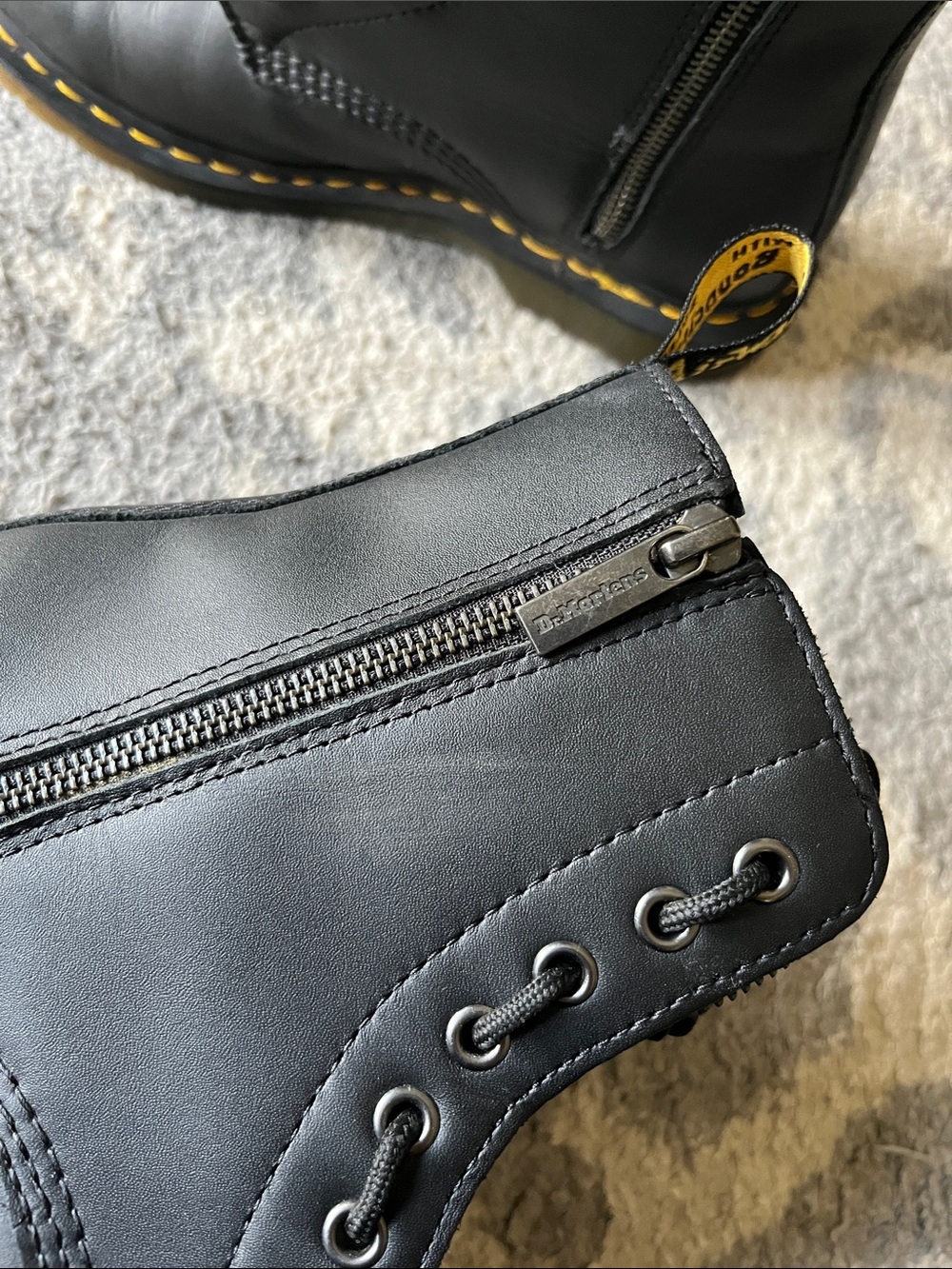 Dr. Martens 1460 Pascal Nappa Zipper Boots - Picture 12 of 13